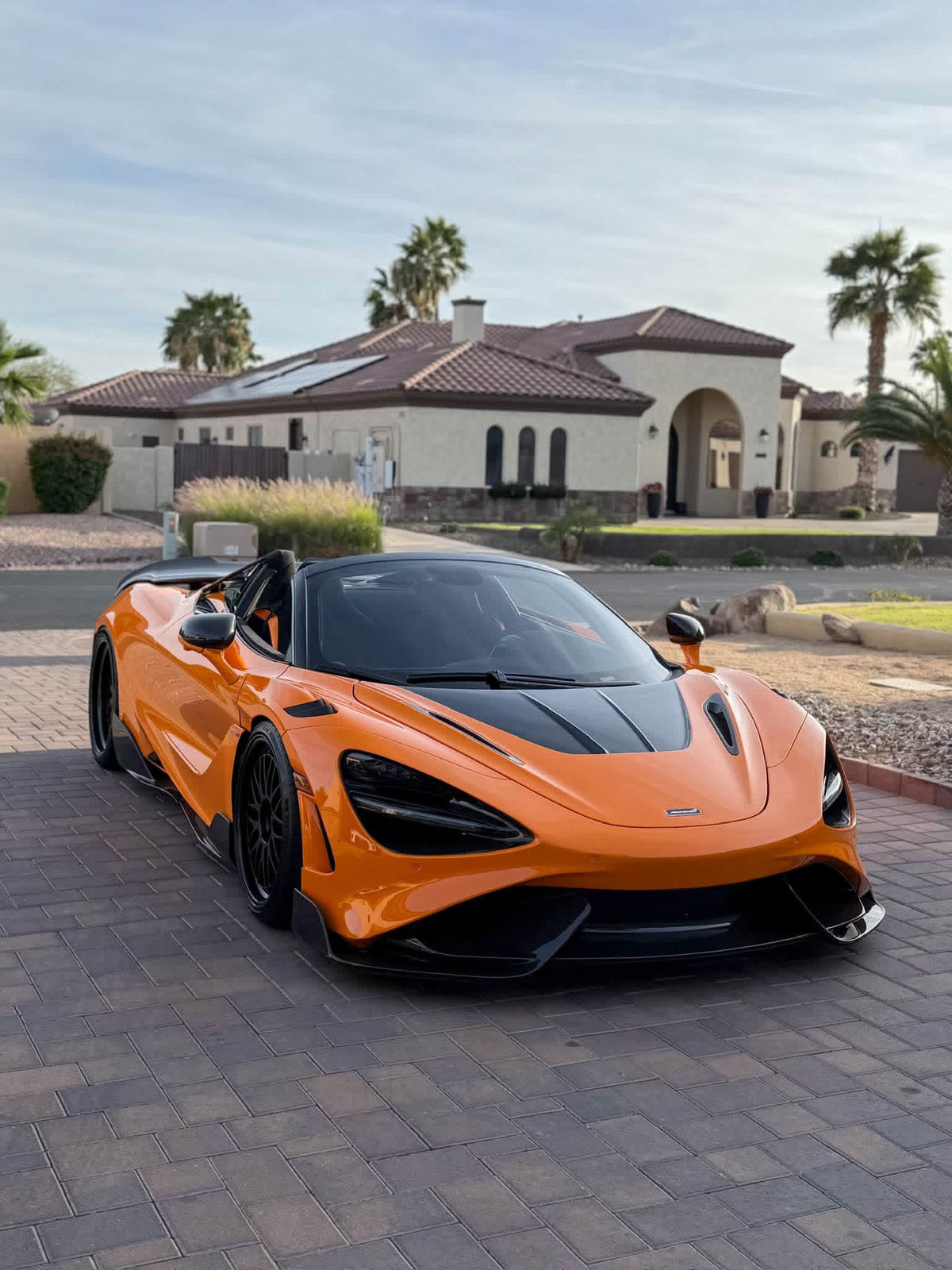 McLaren 720S / 750S / 765LT - R Style Carbon Fiber Hood Bonnet