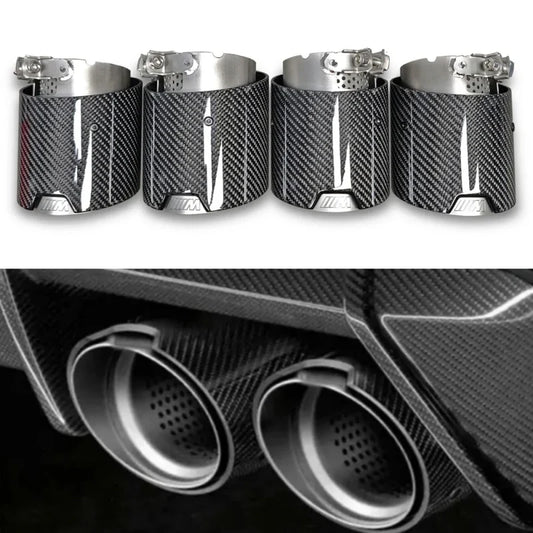BMW G80 / G81 / G82 / G83 / G87 – Carbon Fiber Exhaust Tips