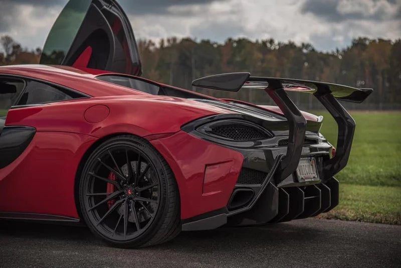 McLaren 540C / 570S – P1 GT Style Carbon Fiber Chassis Mount Wing