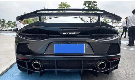 McLaren GT – Carbon Fiber GT Style Wing with Base Panel