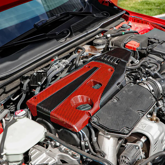 Honda Civic Type R FL5 (2023+) – Carbon Fiber Engine Cover Replacement