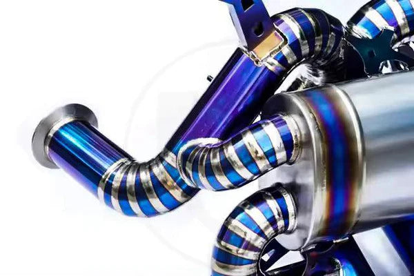 Lamborghini Aventador S Roadster - Titanium Performance Catback Exhaust System w/ Valves