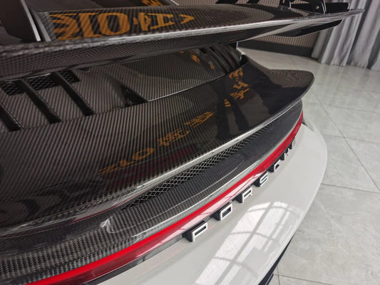 Porsche 911 / 992 – GT3 Style Carbon Fiber Wing & Base