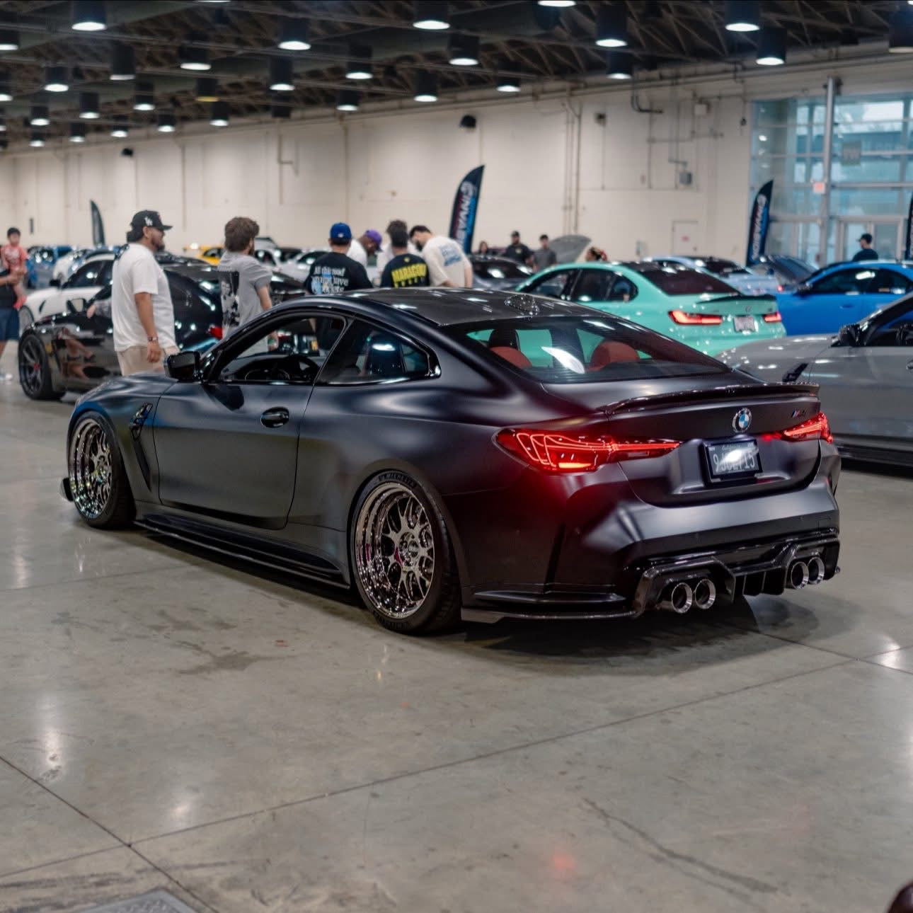 BMW G80 M3/G82 M4 Carbon Fiber AD Rear Diffuser
