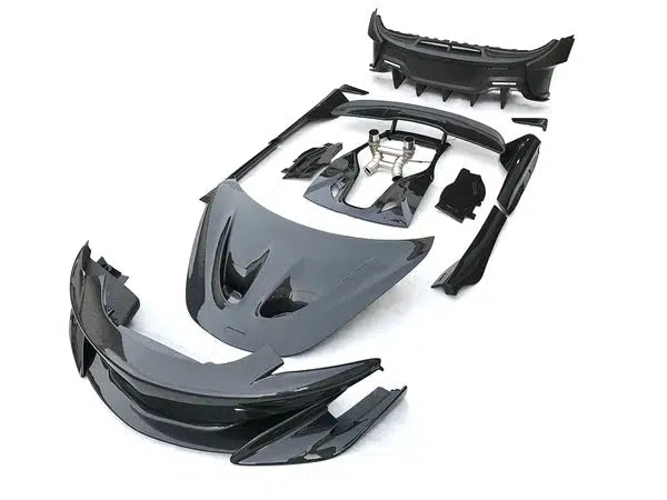 McLaren 540C / 570S / 570GT – Full Carbon Fiber 600LT Style Conversion Body Kit