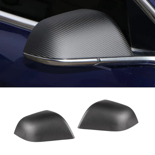 Tesla Model Y 2017-2020 - Carbon Fiber Mirror Covers