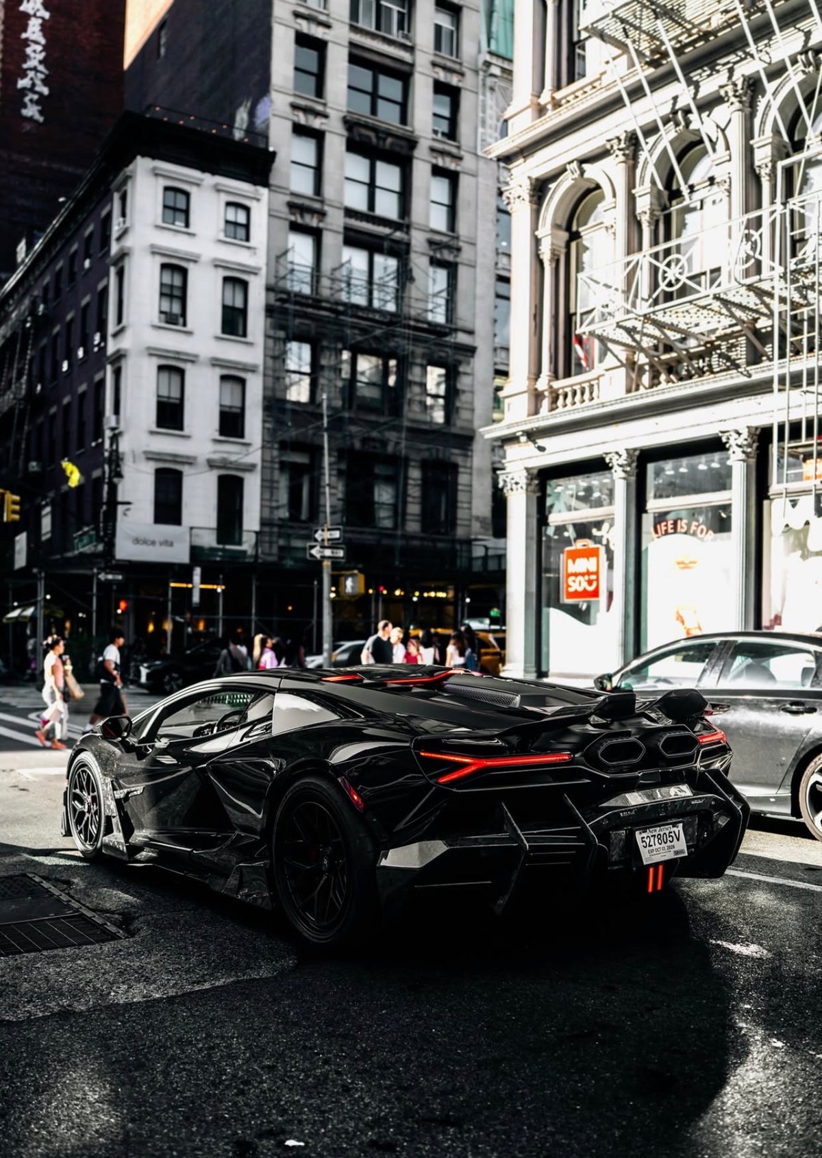 Lamborghini Revuelto - MSY Style Prepreg Dry Carbon Fiber Rear Spoiler