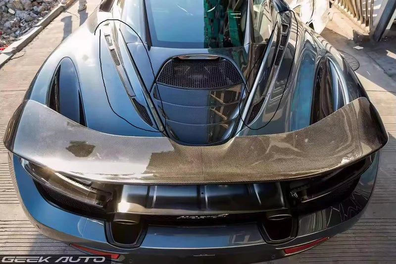 McLaren 720S Coupe - Carbon Fiber Side Engine Intake Vent Trim Set