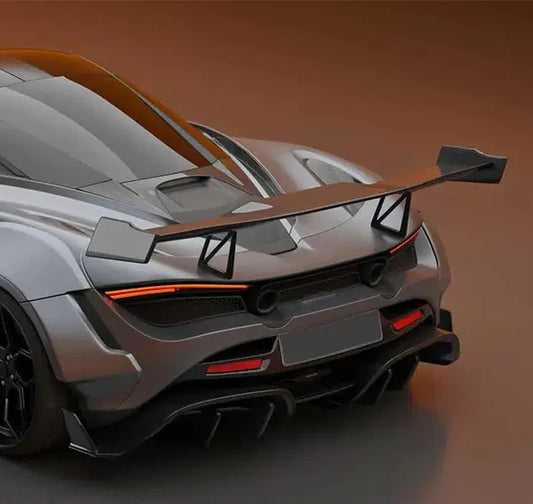 McLaren 720S β Carbon Fiber GT Wing with Base Panel