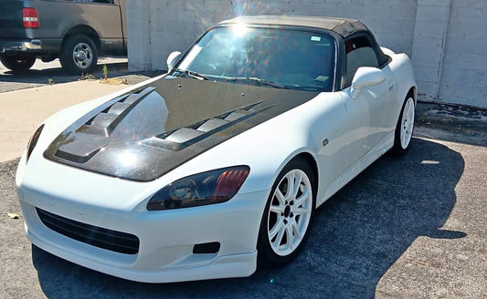 Honda S2000 2002-2009 - Vented Carbon Fiber Hood Bonnet