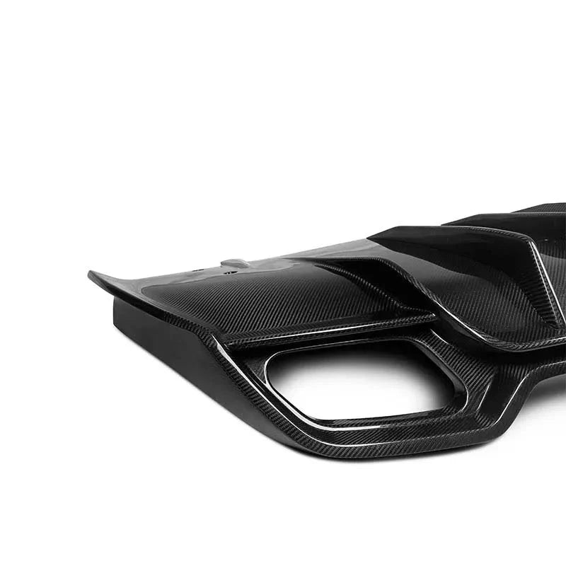 Mercedes AMG GT / GTS / GTC – Carbon Fiber Rear Diffuser with Canards