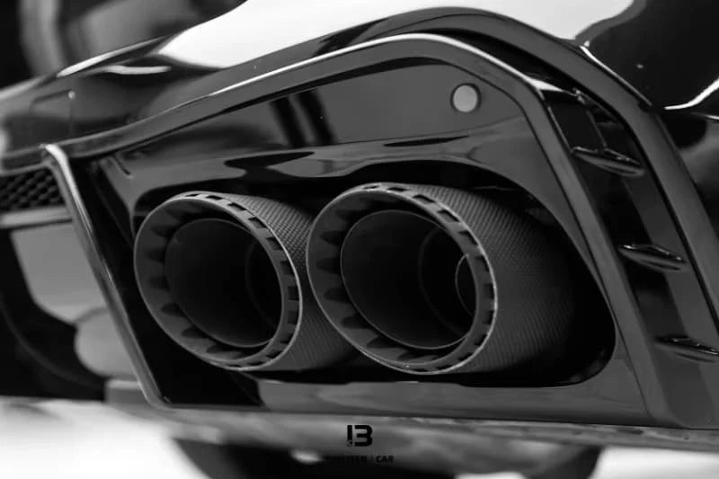 BMW X5/X6/X7 G05/G06/G07 - Carbon Fiber Exhaust Muffler Tips