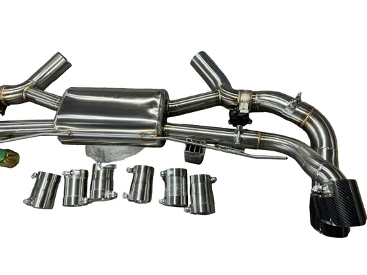 BMW XM 4.4L V8 – Axle-Back Catback Valved Muffler Exhaust System