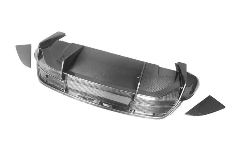 Porsche Taycan (2019–2023) – Carbon Fiber Rear Diffuser