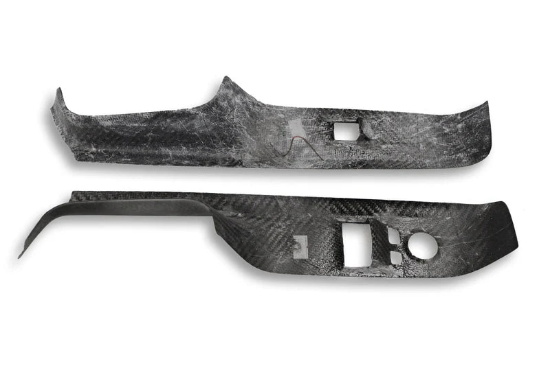 Toyota A90 Supra – Carbon Fiber Door Switch Panel Cover
