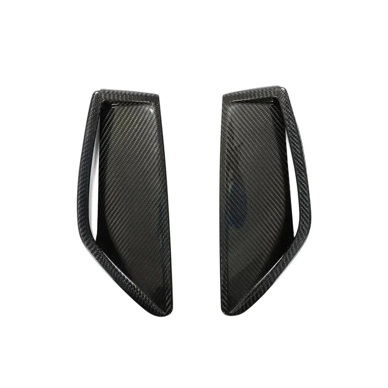 Audi RS6 / RS7 - Carbon Fiber Front Bumper Air Vent Trims