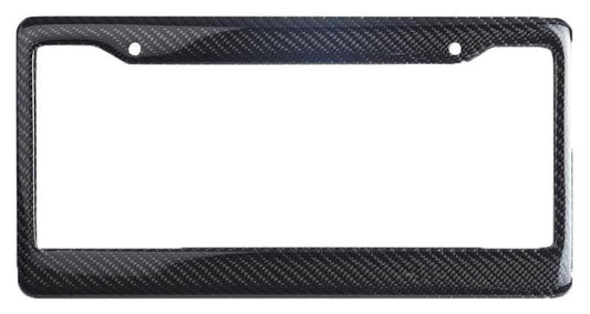 Carbon Fiber License Plate Frame V1 – 2 Hole