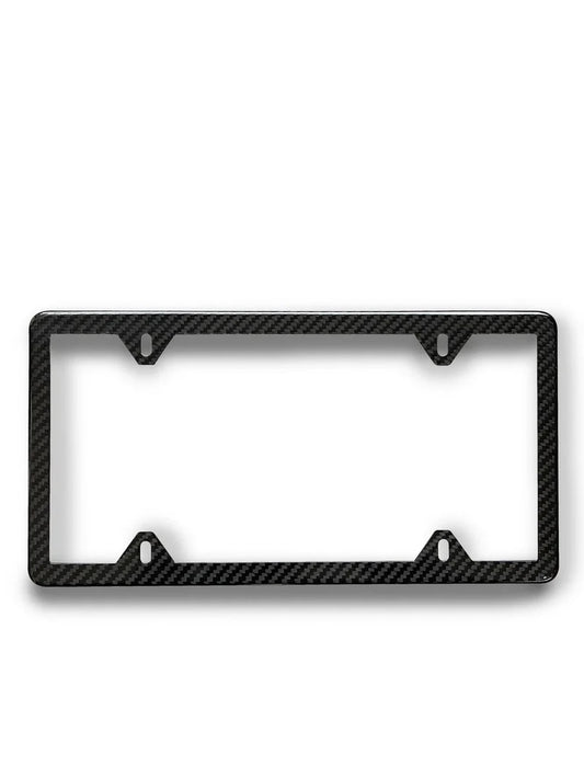 Carbon Fiber License Plate Frame – 4 Hole
