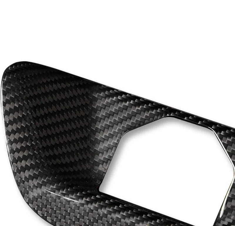 Toyota A90 Supra - Carbon Fiber Rear Trunk Lock Replacement Cover