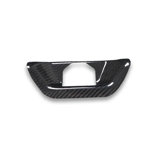 Toyota A90 Supra - Carbon Fiber Rear Trunk Lock Replacement Cover