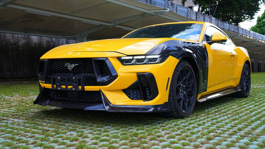 Ford Mustang S650 GT Coupe (2024+) - Carbon Fiber Front Fenders