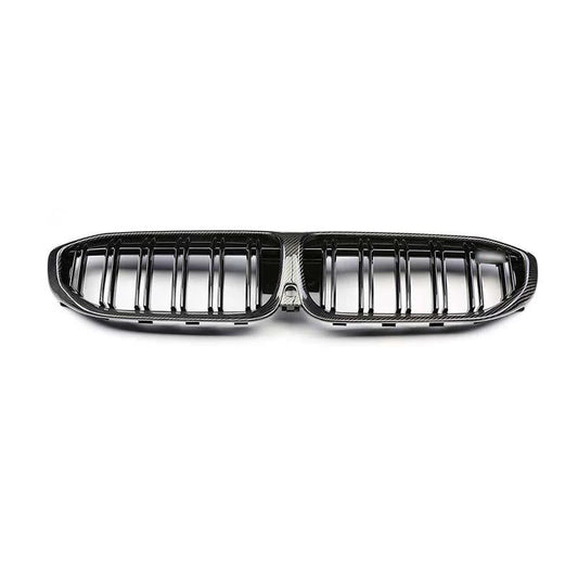 BMW G20 3 Series - Carbon Fiber Dual Slat Front Grilles