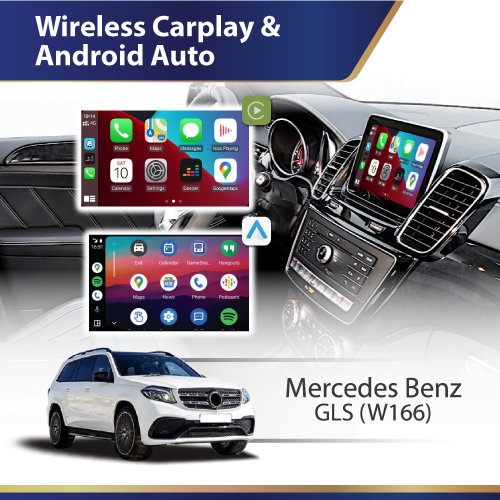 Mercedes-Benz GLS W166 - Wireless Apple CarPlay & Android Auto Interface