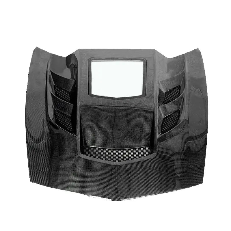 Corvette C7 – Carbon Fiber Vented Transparent Hood