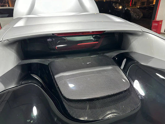 Ferrari 296 GTB - Dry Carbon Fiber OEM Style Rear Hood Trim