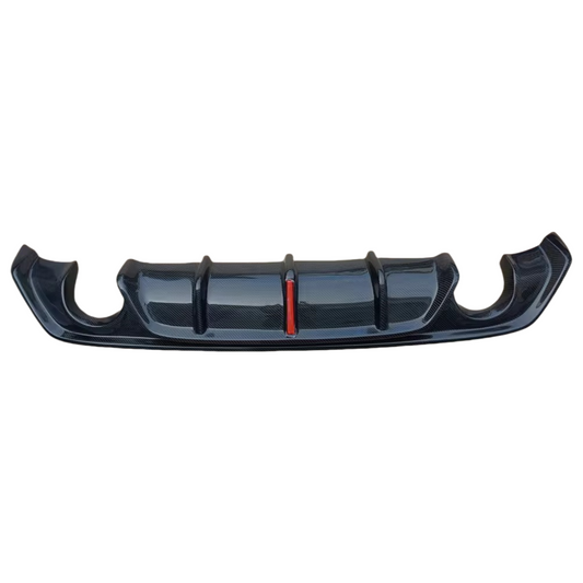 Infiniti Q50 / Q50S β Carbon Fiber Rear Diffuser with LED Light