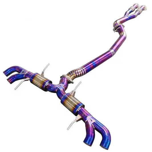 Nissan R35 GT-R - V1 Titanium 4in Full Valved Sport Exhaust System