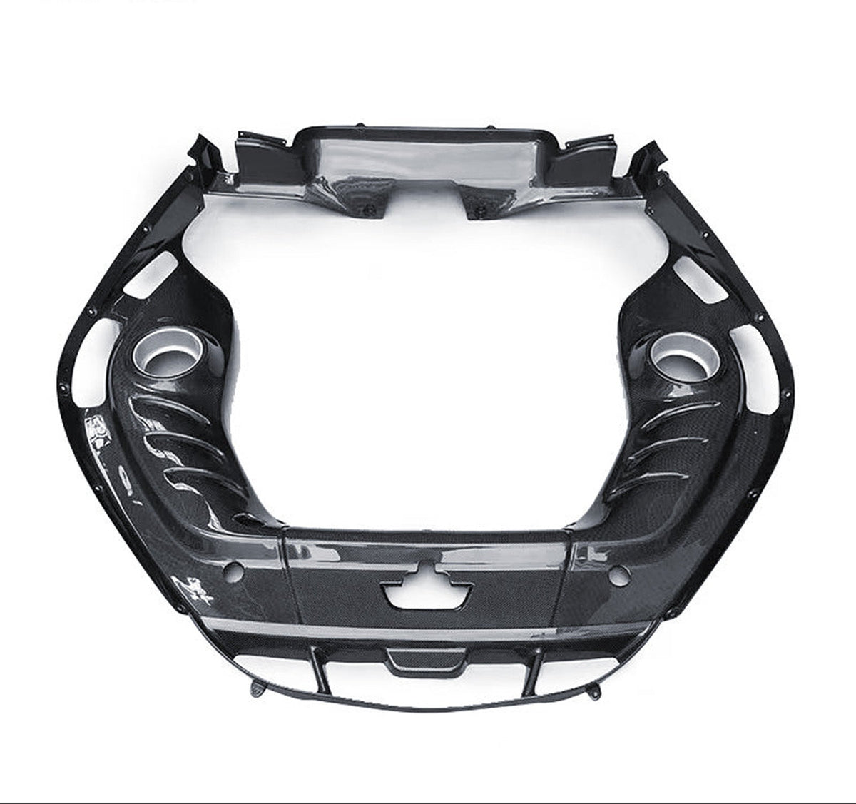 Ferrari 296 GTB/GTS - Dry Carbon Fiber Engine Bay Trim Kit