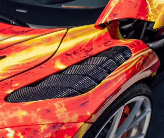 McLaren 720S / 750S / 765LT – V Style Carbon Fiber Front Fenders