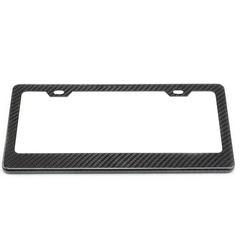 Carbon Fiber License Plate Frame V2 – 2 Hole