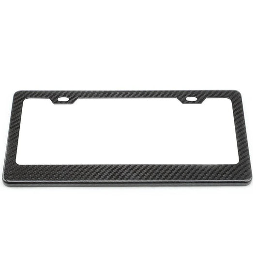 Carbon Fiber License Plate Frame V2 – 2 Hole