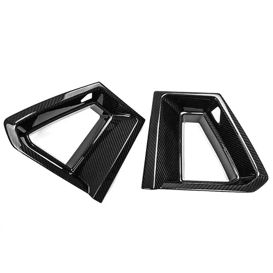 Ford Mustang S650 Dark Horse – Prepreg Carbon Fiber Front Side Air Duct Grille