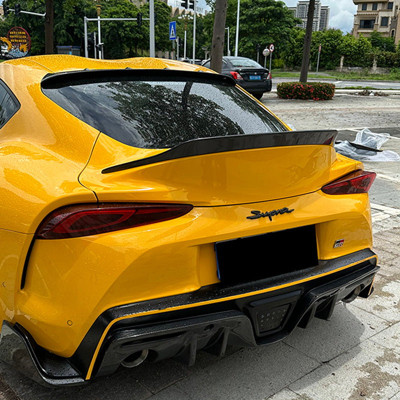 Toyota A90 GR Supra - ED1 Style Carbon Fiber Trunk Spoiler