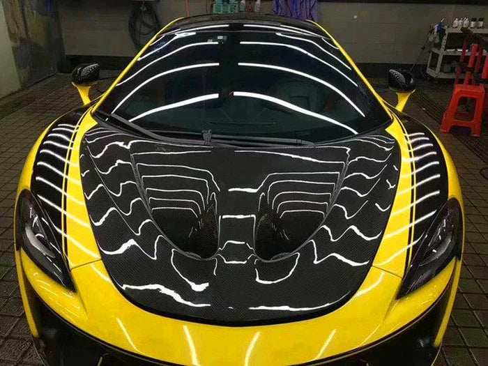 McLaren 570S/570GT/540C/600LT – Carbon Fiber Vented Hood