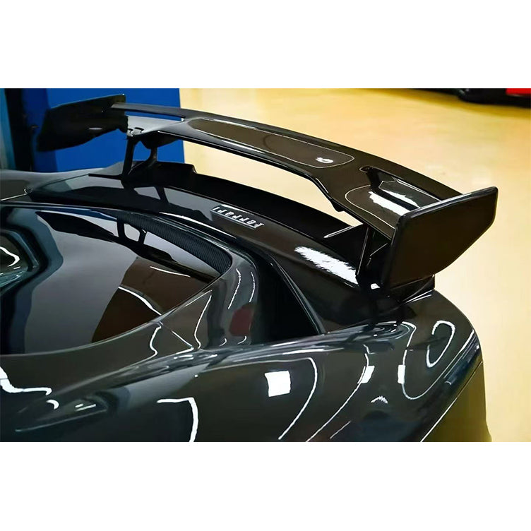 Ferrari 296 GTB/GTS - Prepreg Carbon Fiber Rear Spoiler Wing