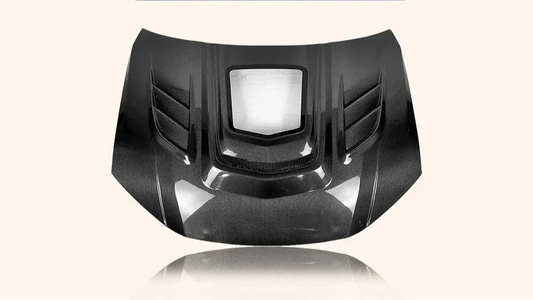 Toyota Camry XV80 (2024+) – Carbon Fiber Vented Front Hood Bonnet w/ Transparent Window
