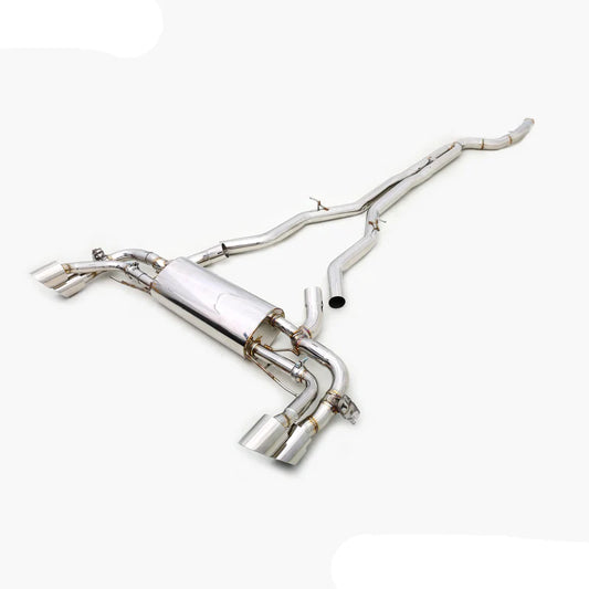 BMW XM 50e G09 – Catback Muffler Performance Valved Exhaust System