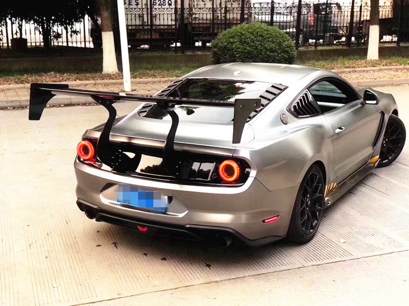 Ford Mustang 2015–2021 – Track Style Carbon Fiber Rear Wing Spoiler