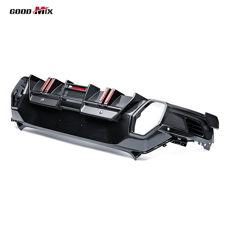 BMW XM G09 (2023–Present) - LD Style Dry Carbon Fiber Rear Diffuser