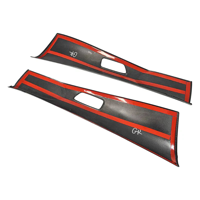 Toyota GR Corolla - Carbon Fiber Interior Front Door Panel Cover Trim