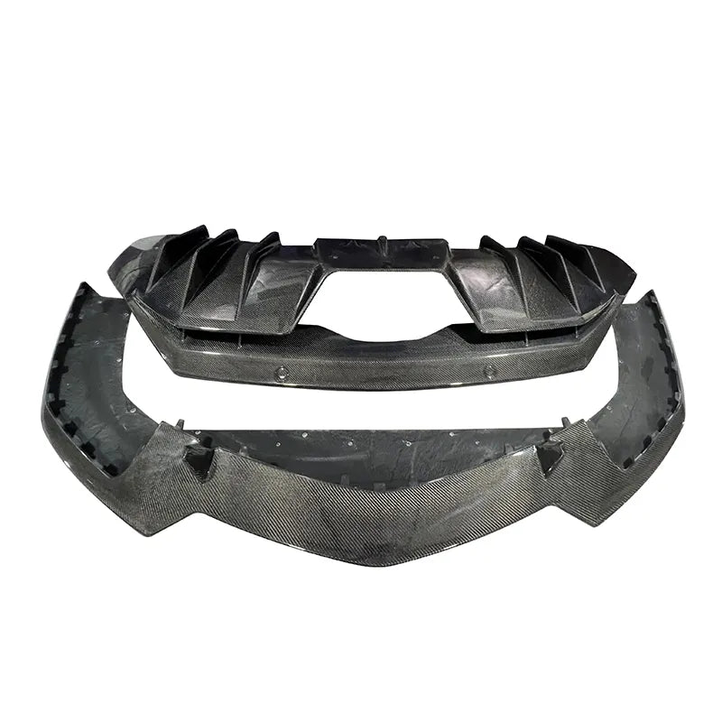 Lamborghini Aventador LP740 - Carbon Fiber OEM Style Front Lip and Diffuser