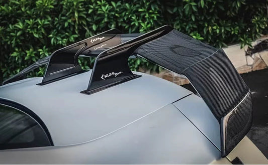 Nissan GTR R35 - KUHL Style Carbon Fiber Rear Spoiler Wing