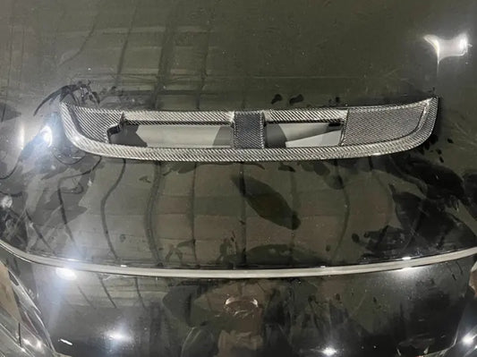 Honda Civic Type R FL5 β Carbon Fiber Hood Vent Trim V2
