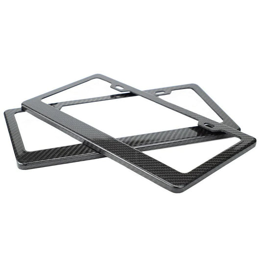 Carbon Fiber License Plate Frame V2 – 2 Hole