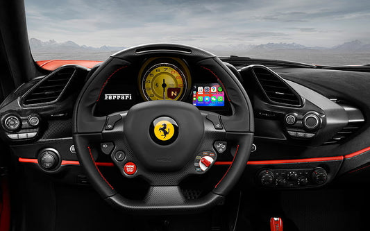 Ferrari 488 - Wireless Apple CarPlay & Android Auto Interface