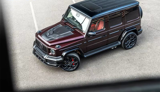 Mercedes-Benz G-Class W464 AMG G500 G550 G63 (2019+) - Prepreg Carbon Fiber K Pro Style Vented Engine Hood